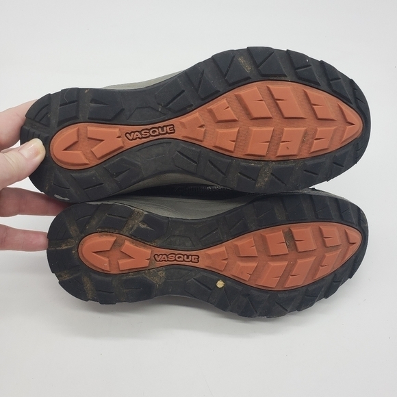 Vasque Youth US 4 EU 35 gray trail shoes lace up Ultra Dry 7210 Monolith - Picture 6 of 13